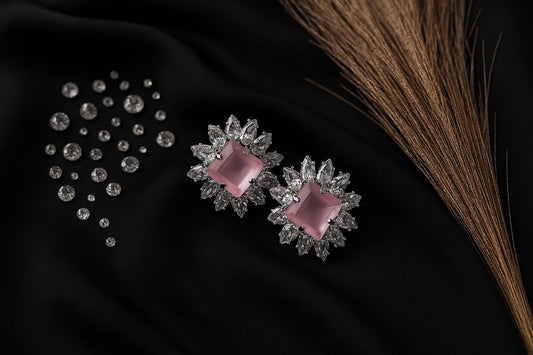 Emerald Diamond Earrings