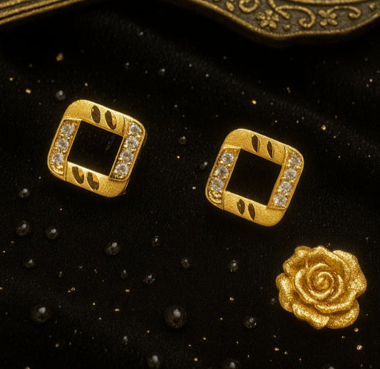 Golden Radiance Studs