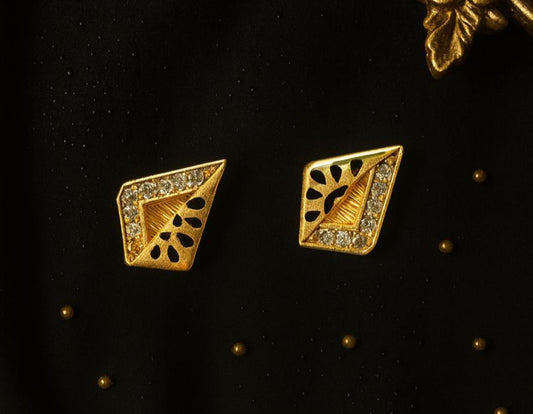Golden Radiance Studs