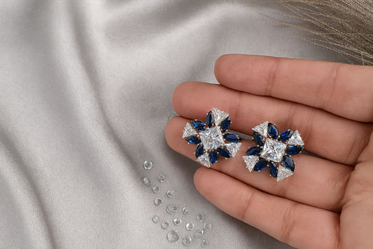 American diamond studs