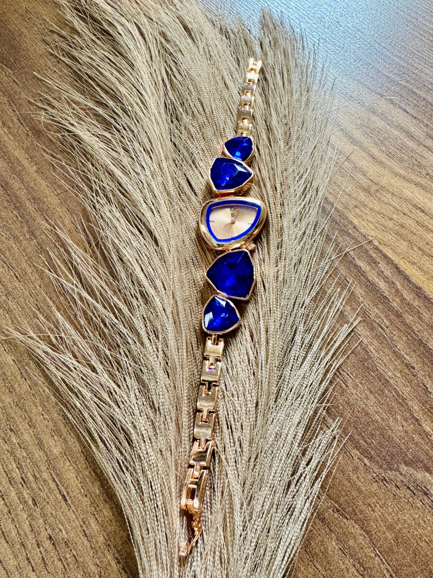 Crystal Embellished Analog Watch